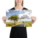 Safety Is A Journey - Premium Safety Poster