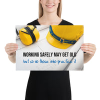 Working Safely - Premium Safety Poster