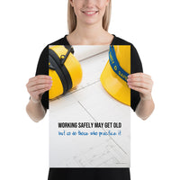 Working Safely - Premium Safety Poster