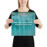 Good Actions - Premium Safety Poster