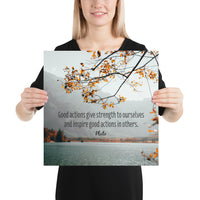 Good Actions - Premium Safety Poster