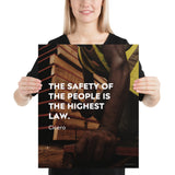 The Highest Law - Premium Safety Poster