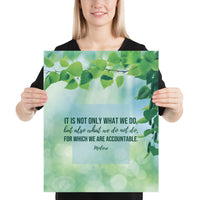 We Are Accountable - Premium Safety Poster