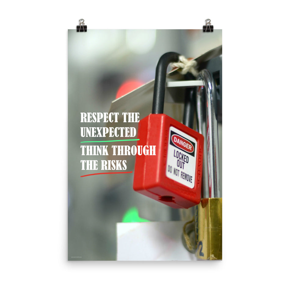 Lockout Tagout Safety Posters – Inspire Safety