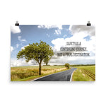 Safety Is A Journey - Premium Safety Poster