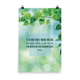 We Are Accountable - Premium Safety Poster