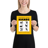 Protect Your Hands - Premium Safety Poster