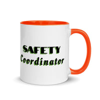 Safety Coordinator - Ceramic Mug with Color Inside
