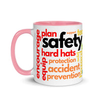 Safety Terms - Ceramic Mug with Color Inside