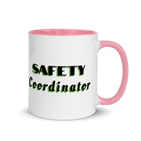 Safety Coordinator - Ceramic Mug with Color Inside